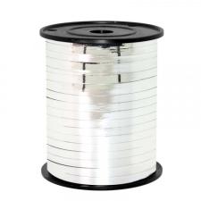 Лента метал. 0,5 см х 250 м серебряная на бобине, 1*5 (60)